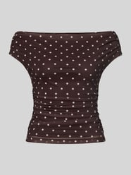 Top aus Mesh im Off-Shoulder-Design Modell 'Mimi' von Forever New - 14