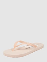 Zehentrenner mit Logo  von Calvin Klein Jeans Rosa - 10