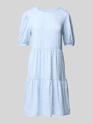 Sukienka casualowa o kroju regular fit ze wzorem na całej powierzchni model ‘NALA’ od Pieces - 12