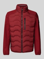 Regular Fit Funktionsjacke mit Steppnähten von Tom Tailor Bordeaux - 29