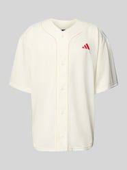 Koszula casualowa o kroju regular fit z paskami w kontrastowym kolorze od adidas Sportswear - 33