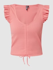 Top mit regulierbaren Raffungen Modell 'Tegan' von Pieces Pink - 31