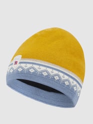 Beanie aus Merinowolle Modell 'Moritz'  von Dale of Norway Gelb - 30