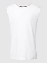 Tanktop mit Label-Detail Modell 'Tankcomfort' von BOSS Green Weiß - 34