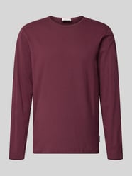 Relaxed Fit Langarmshirt aus reiner Bio-Baumwolle Modell 'MAARKOS' von Armedangels Bordeaux - 17