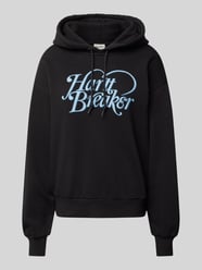 Hoodie mit Statement-Print Modell 'Harttbreaker' von Carhartt Work In Progress Schwarz - 6