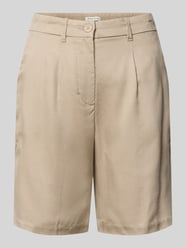 Bermudy z lyocellu o kroju regular fit od Tom Tailor - 9