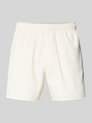 Regular Fit Badeshorts mit Label-Prägung Modell 'TONAL' von HUGO - 38