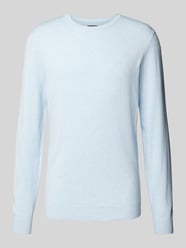 Pullover in Strick-Optik von MCNEAL Blau - 24