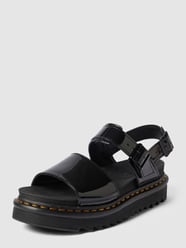 Sandalen mit Plateausohle Modell 'Voss' von Dr. Martens Grau / Schwarz - 21