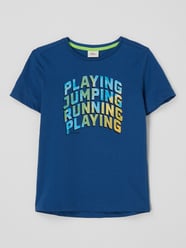 T-Shirt aus Baumwolle  von s.Oliver RED LABEL Blau - 23