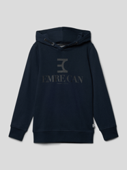 Hoodie mit Label-Print von VINGINO Blau - 17