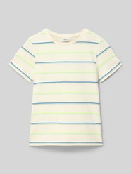 regular fit T-shirt van katoenmix van s.Oliver RED LABEL - 5