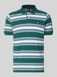 Koszulka polo o kroju regular fit z naszywką z logo od LERROS - 34