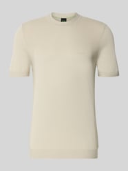 Regular Fit T-Shirt aus Baumwoll-Mix Modell 'MOMENTUM-LITE' von BOSS Green Beige - 19