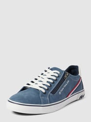 Sneaker mit Label-Details von Tom Tailor Blau - 37