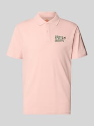 regular fit poloshirt met print en knoopsluiting model 'MAILLE' van Blend - 19