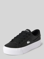 Sneakers van echt leer met plateauzool van Lacoste - 24