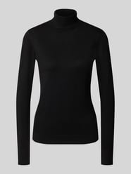 Slim fit gebreide pullover van viscosemix model 'Morla' van b.young - 9