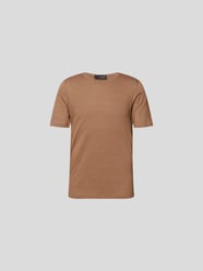 T-Shirt aus Leinen von Lardini Beige - 3