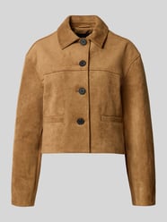 Boxy Fit Jacke mit Umlegekragen Modell 'Henso' von OPUS - 30