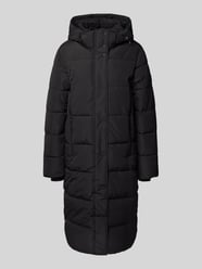 Regular fit gewatteerde lange jas met dubbele ritszakken van Tom Tailor - 32