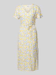 A-Linien Midikleid aus reiner Viskose Modell 'BARRI' von PIECES - 10