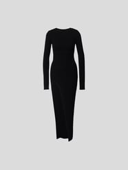 Kleid aus Kaschmir-Woll-Mix von Rick Owens Schwarz - 24