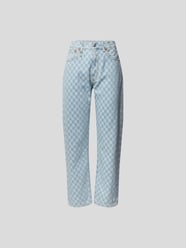 High Waist Jeans im Boyfriend Fit von R13 Blau - 2