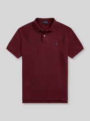 Regular fit poloshirt van eriner katoen van Polo Ralph Lauren Bordeaux - 1