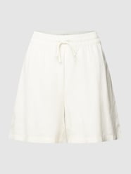 Sweatshorts mit elastischem Bund Modell 'Falakka' von B.Young Weiß - 23