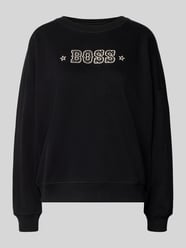 Relaxed Fit Sweatshirt aus Baumwoll-Mix Modell 'ELAND' von BOSS Orange - 27