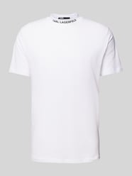 T-Shirt mit Label-Print von Karl Lagerfeld Weiß - 29