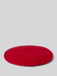 Béret aus reiner Wolle von Loevenich - 37