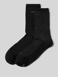 Socken aus Baumwoll-Mix im 2er-Pack Modell 'ShineDiam' von BOSS - 2