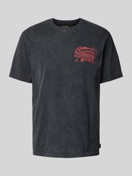 T-Shirt mit Rundhalsausschnitt von Superdry Schwarz - 14