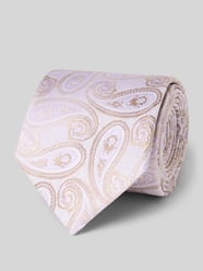 Seidenkrawatte im Allover-Look (7,5 cm) von OLYMP - 24