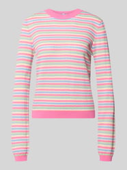 regular fit gebreide pullover van puur katoen model 'DIANA' van PIECES - 34