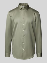 Slim Fit Business-Hemd mit Kentkragen von Jake*s - 40