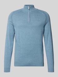 Bluza z kołnierzem o kroju regular fit z czystej bawełny od Tom Tailor - 6