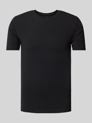 Slim Fit T-Shirt mit Rundhalsausschnitt von REVIEW Schwarz - 43