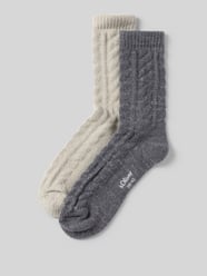 Socken mit Flechtmuster von s.Oliver RED LABEL - 39