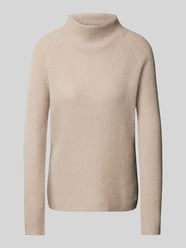 Kaschmirpullover mit Stehkragen von Fynch-Hatton Beige - 40