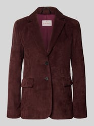 Blazer met klepzakken en reverskraag van EMME Bordeaux - 43