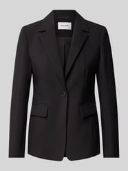 Slim Fit blazer met klepzakken van MORE & MORE - 14