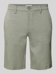 Shorts mit französischen Eingrifftaschen Modell 'MARK' von Only & Sons Grün - 26