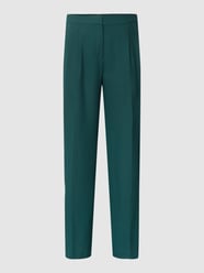 High Waist Marlenehose mit Bundfalten von Dragana Stankovic Grün - 5