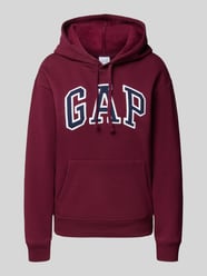 hoodie met logo en kangoeroezak van GAP Bordeaux - 35