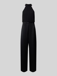 Jumpsuit mit Neckholder Modell 'Denver' von MAX&Co. Schwarz - 2