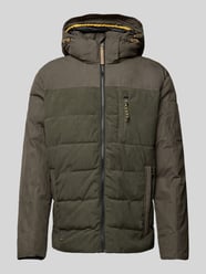 Steppjacke mit Reißverschlusstaschen von camel active Grau - 14